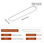 Dimmable LED Ceiling Light 48W White - Home & Garden > Lighting