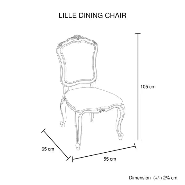 Dining Chair Linen Fabric Beige Oak Wood White Washed Finish - Furniture > Dining