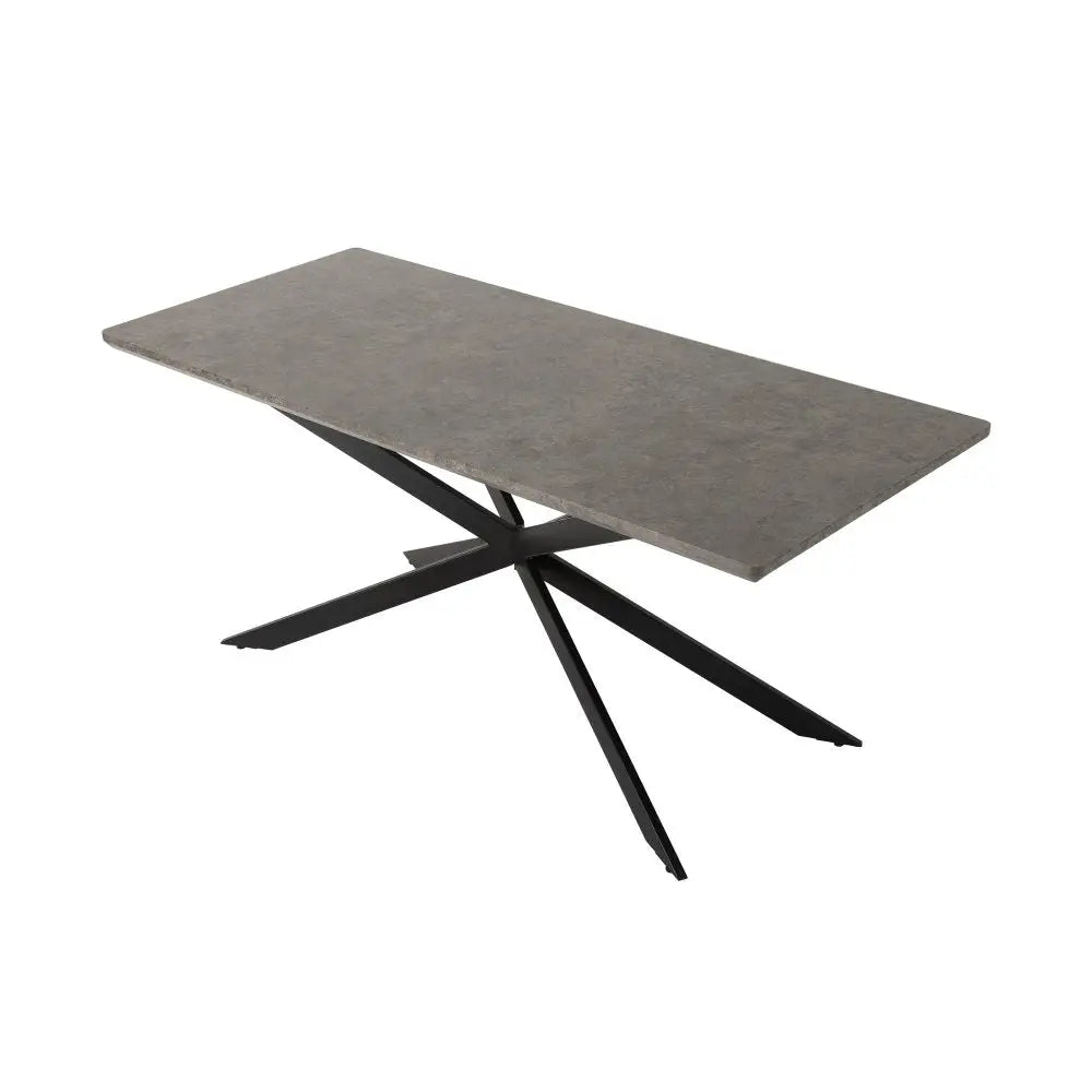 Dining Delight: Rectangular Table and Navy Velvet Chairs Dining Set - Furniture > Dining > Dining Set