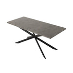 Dining Delight: Rectangular Table and Navy Velvet Chairs Dining Set - Furniture > Dining > Dining Set