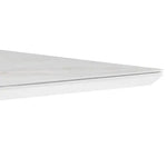 Dining Table Ceramic Table Top MDF Stainless Steel feet - Furniture > Dining > Dining Tables
