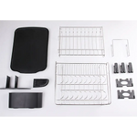 Dish Drying Rack Drainer Cup Plate Holder Cutlery Tray Kitchen Organiser - Home & Garden > Kitchenware