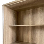 Display Shelf Book Case Stand Bookshelf Natural Wood like MDF in Oak Colour - Furniture > Bedroom