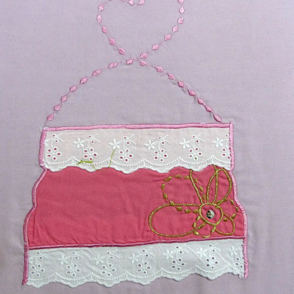 Diva Girls Accessories Embroidered Quilt Cover Set Single - Home & Garden > Bedding