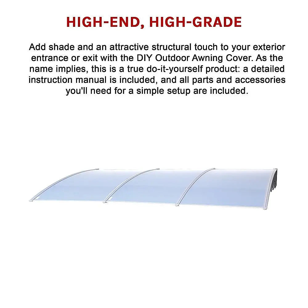 DIY Outdoor Awning Cover -1.5 x 3m - Home & Garden > Shading