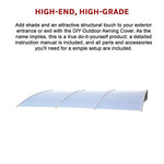 DIY Outdoor Awning Cover -1.5 x 3m - Home & Garden > Shading