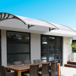DIY Outdoor Awning Cover 1mx2m with Rain Gutter - Home & Garden > Shading