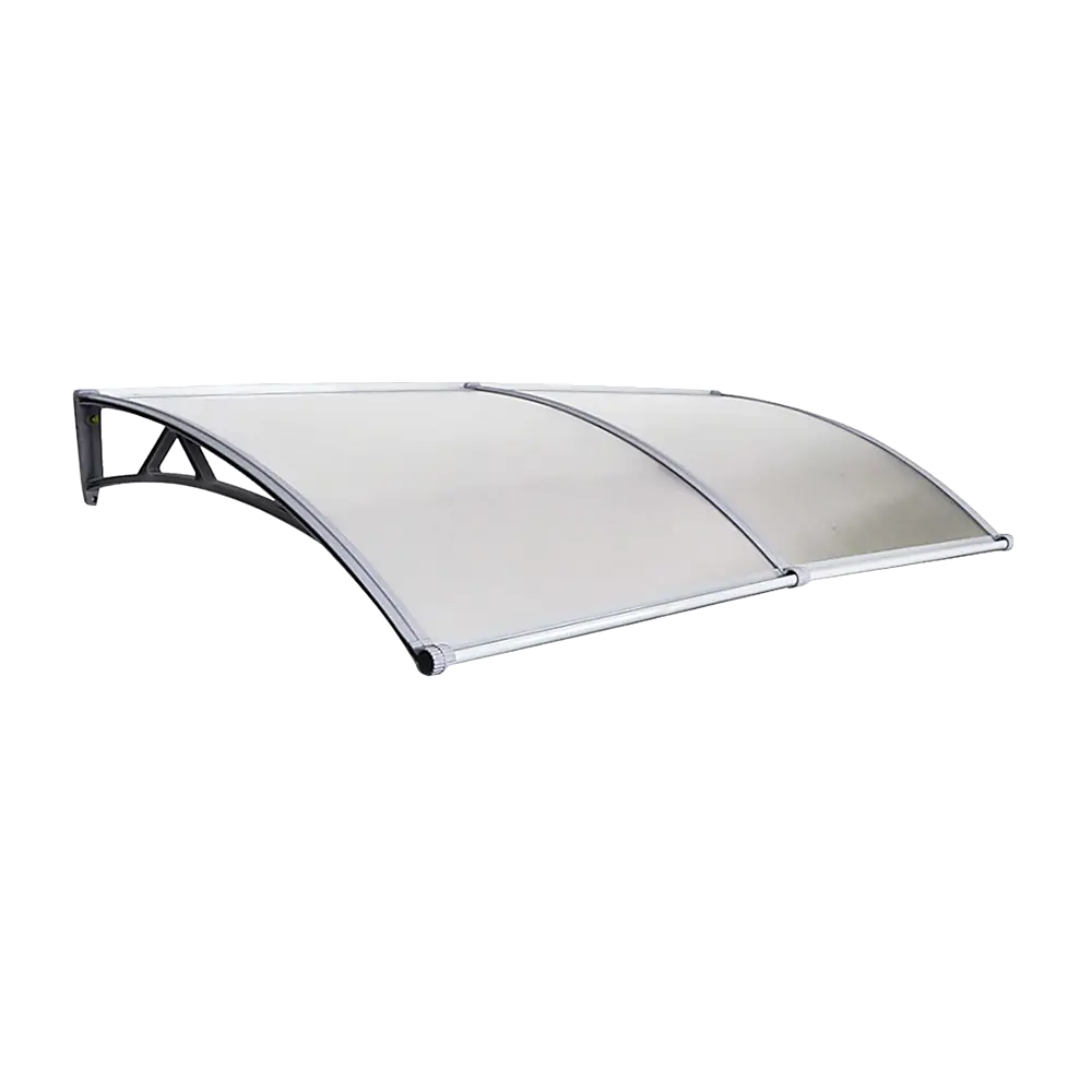 DIY Outdoor Awning Cover 1mx2m with Rain Gutter - Home & Garden > Shading