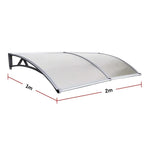 DIY Outdoor Awning Cover 1mx2m with Rain Gutter - Home & Garden > Shading