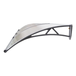 DIY Outdoor Awning Cover 1mx3m with Rain Gutter - Home & Garden > Shading