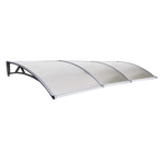 DIY Outdoor Awning Cover 1mx3m with Rain Gutter - Home & Garden > Shading