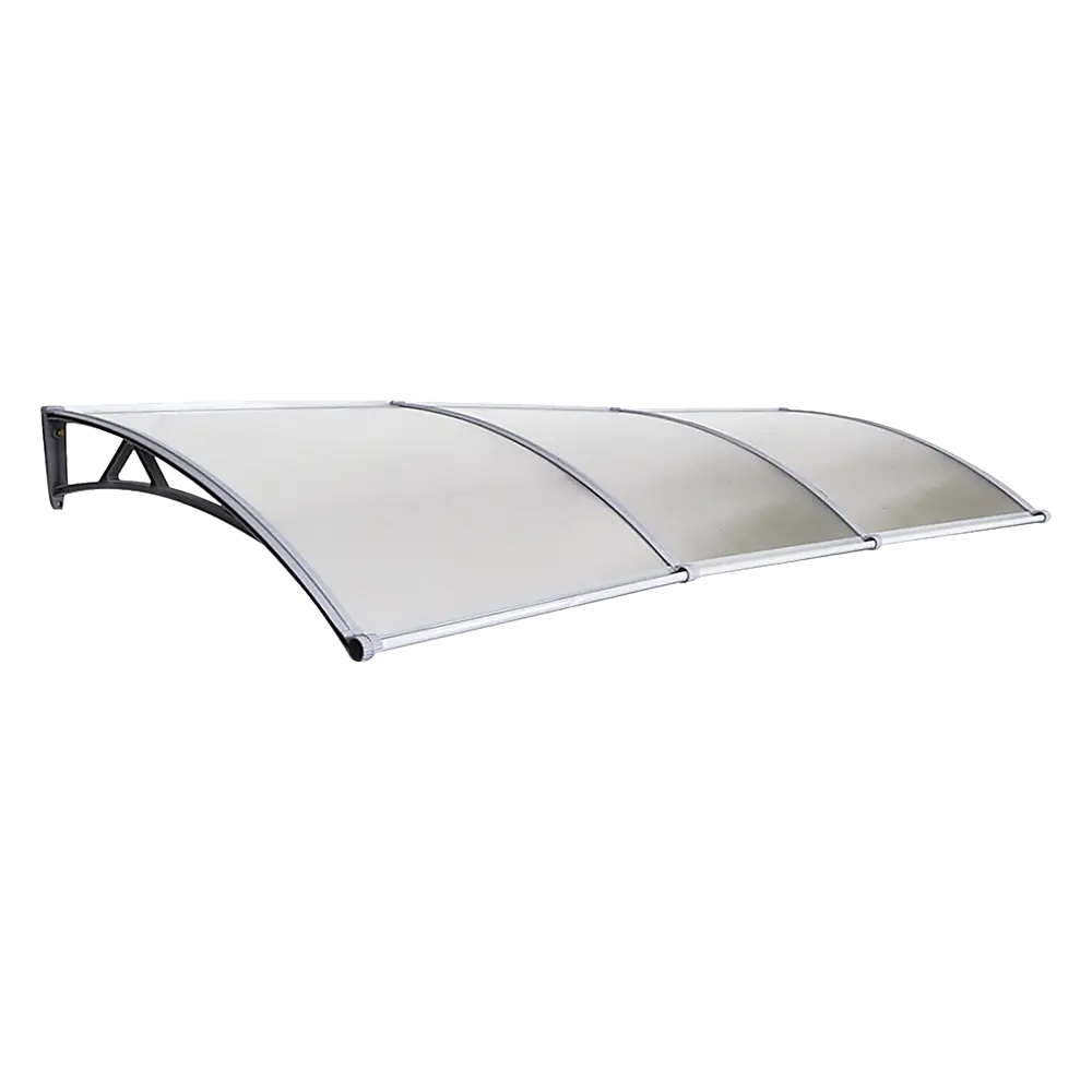 DIY Outdoor Awning Cover 1mx3m with Rain Gutter - Home & Garden > Shading