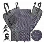 Dog Car Seat Cover with Mesh Window Waterproof Pet Seat Cover for Back Seat Non-Slip Durable Scratchproof Dog Hammock