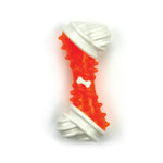 Dog Chew Bone - Orange Chicken Flavour Taste - Puppy Dental Teething Gum Toy AFP - Pet Care > Toys > Dog Toys