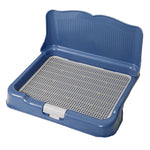 Dog Pet Potty Tray Training Toilet Detachable Wall T2 BLUE - Pet Care > Dog Supplies > Dog Training Aids