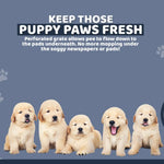 Dog Pet Potty Tray Training Toilet Detachable Wall T2 BLUE - Pet Care > Dog Supplies > Dog Training Aids