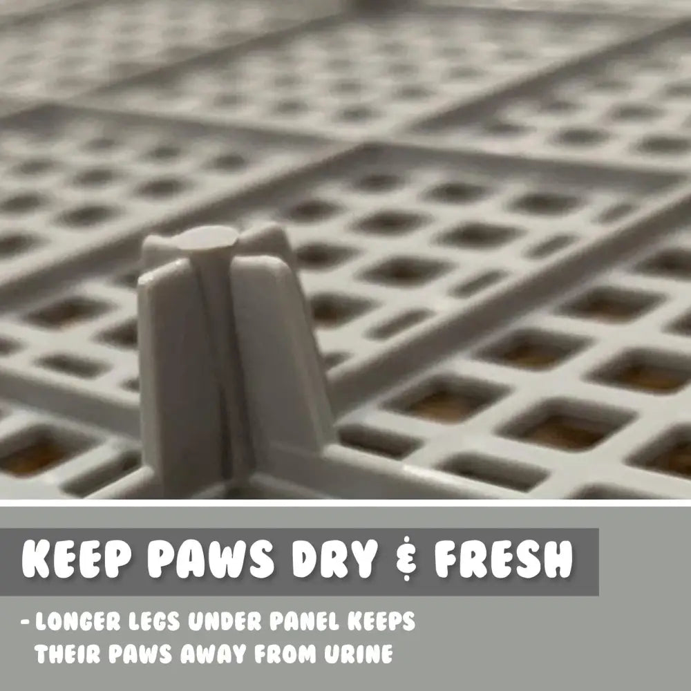 Dog Pet Potty Tray Training Toilet Detachable Wall T2 GREY - Pet Care > Dog Supplies > Dog Training Aids