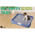 Dog Pet Potty Tray Training Toilet Portable T3 BLUE - Pet Care > Dog Supplies > Dog Training Aids
