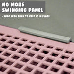 Dog Pet Potty Tray Training Toilet Portable T3 GREY - Pet Care > Dog Supplies > Dog Training Aids