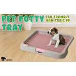Dog Pet Potty Tray Training Toilet Portable T3 GREY - Pet Care > Dog Supplies > Dog Training Aids