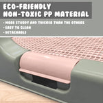 Dog Pet Potty Tray Training Toilet Portable T3 GREY - Pet Care > Dog Supplies > Dog Training Aids