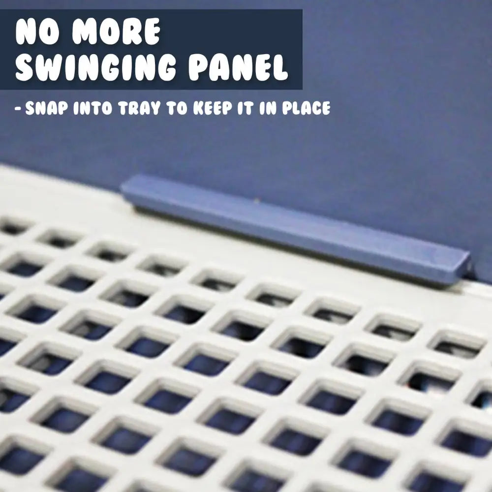 Dog Pet Potty Tray Training Toilet Raised Walls T1 BLUE - Pet Care > Dog Supplies > Dog Training Aids
