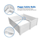 Dog Whelping Box 1.15m x 1.15m x 0.48m - Puppy Birthing PVC Pen - Pet Care > Dog Supplies > Dog Playpens & Gates