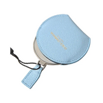 Dolce & Gabbana Women’s Light Blue Calfskin Leather Mirror Holder - One Size - Fashion > Women’s Fashion >