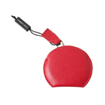 Dolce & Gabbana Women’s Red Calfskin Leather Hand Mirror Holder - One Size - Fashion > Women’s Fashion > Women’s