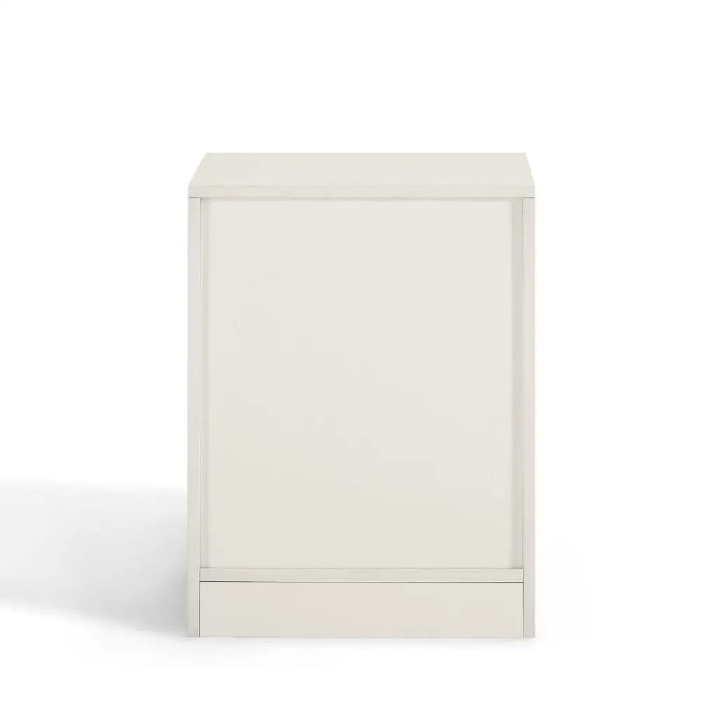 Dome White Bedside Table - Furniture > Bedroom > Bedside Tables