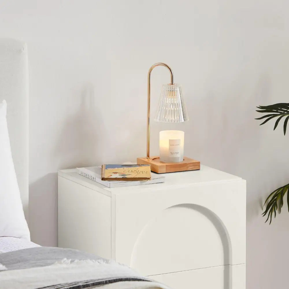 Dome White Bedside Table - Furniture > Bedroom > Bedside Tables