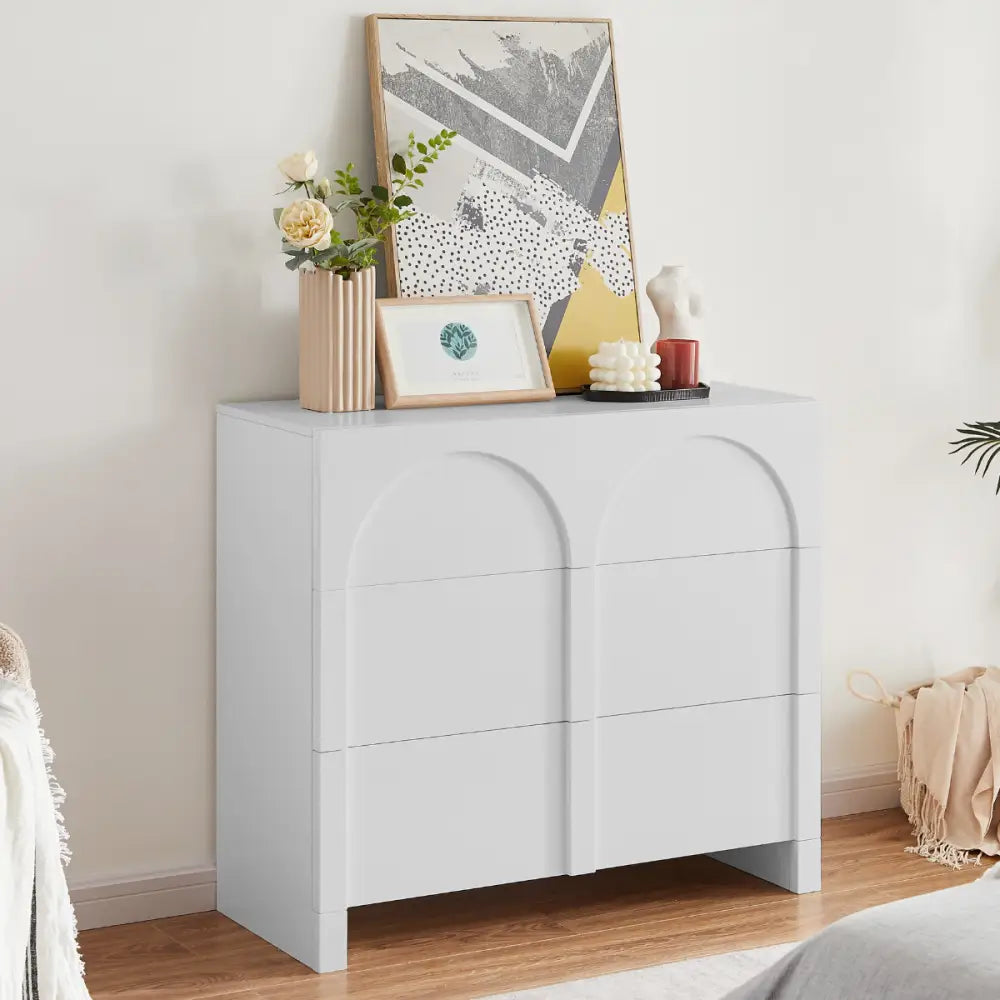 Dome White Sideboard - Furniture > Dining