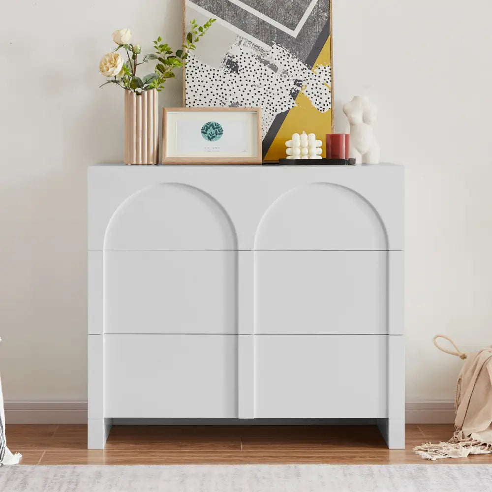 Dome White Sideboard - Furniture > Dining