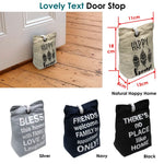 Door Stop Bag Navy Approx 0.98kg - Home & Garden > Decor