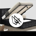 Double Gas Lift Bed Frame & Mechanism Ottoman Sofabed - Furniture > Bedroom > Beds & Bed Frames