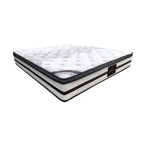 Double Mattress Euro Top Memory Foam Non-woven Pocket Spring - Furniture > Mattresses