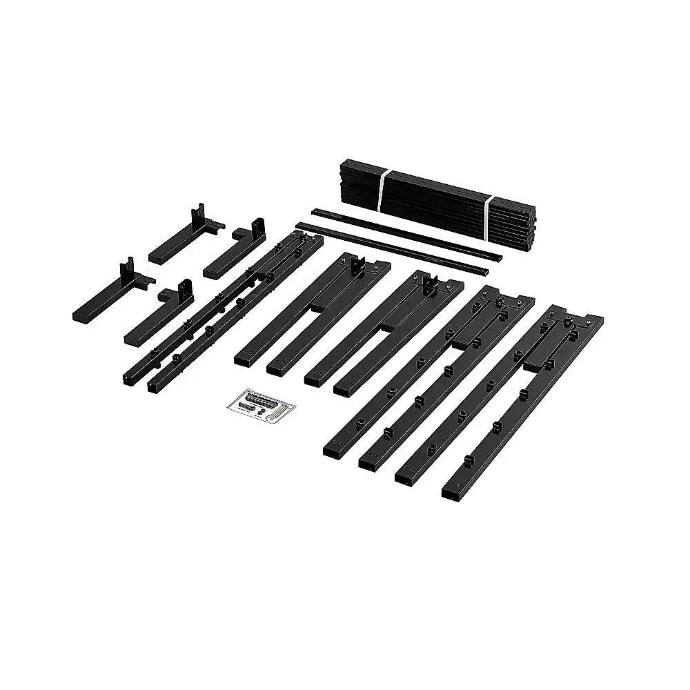 Double Metal Bed Frame Full Steel Heavy Duty - Furniture > Bedroom > Beds & Bed Frames