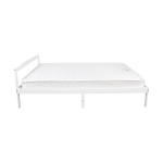 Double Wooden Bed Frame Home Furniture White - Furniture > Bedroom
