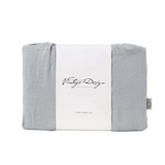 Dove Grey Linen Sheet Sets by Vintage Design Homeware Double - Home & Garden > Bedding > Pillowcases