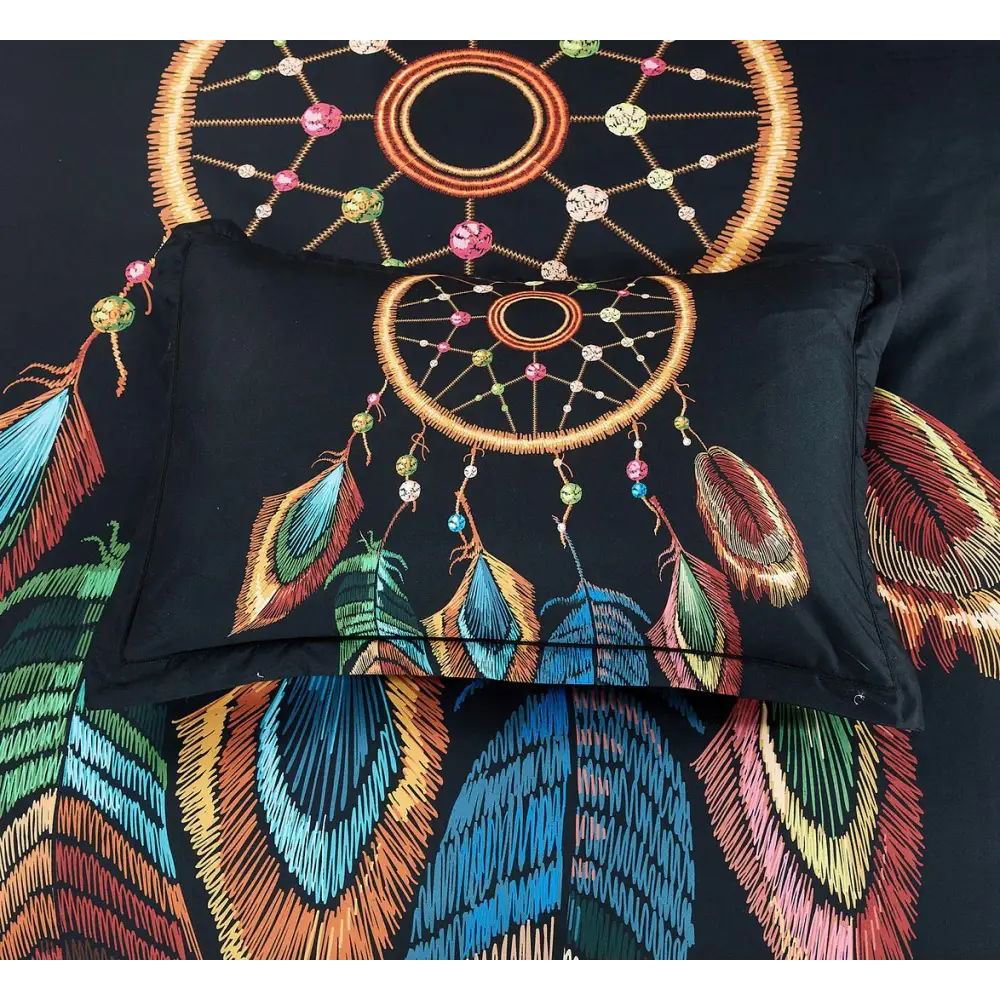 Dream Catcher Quilt Cover Set - Super King Size - Home & Garden > Bedding
