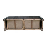 Dresser with 6 Storage Drawers in Solid Acacia & Veneer With Mirror in Chocolate Colour - Health & Beauty > Cosmetic