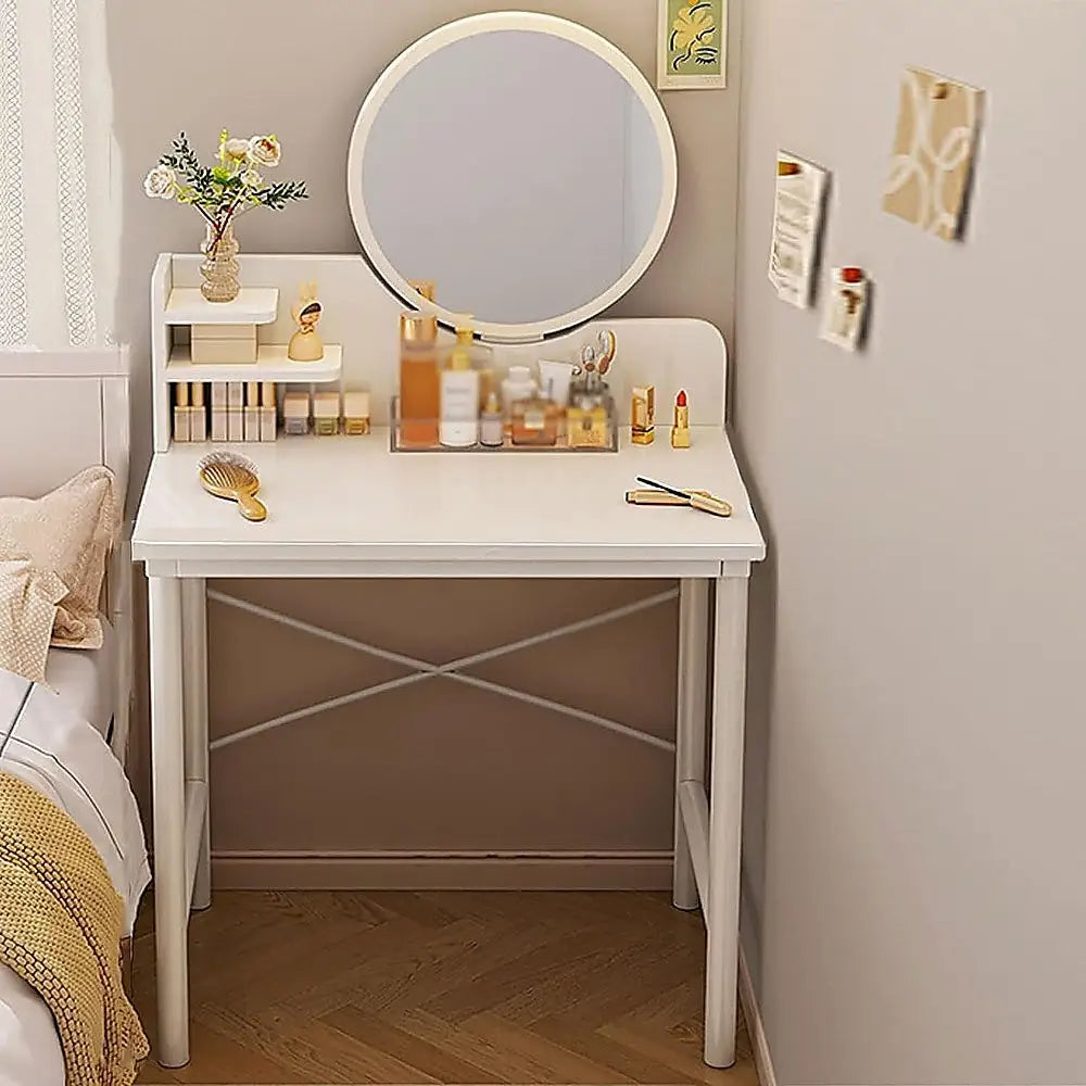 Dressing Table with Mirror and Lighting - Furniture > Office