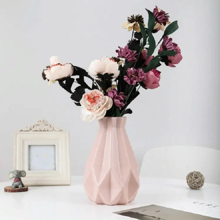 Drop-Resistant Vase For Creative Living Room Flower Arrangements - Green - Home & Garden > Decor > Vases & Table Decor