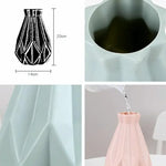 Drop-Resistant Vase For Creative Living Room Flower Arrangements - Green - Home & Garden > Decor > Vases & Table Decor