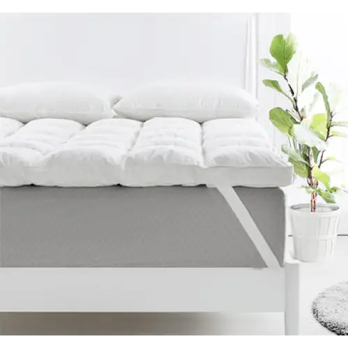 duck feather down mattress topper 1800gsm single - Home & Garden > Bedding