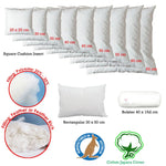 Duck Feather Rich Fill Cushion Inserter Square 60 x 60cm - Home & Garden > Bedding