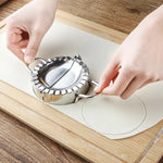 Dumpling Maker Set Stainless Steel Dough Press Making Mold Mould Tool AU - Home & Garden > Kitchenware