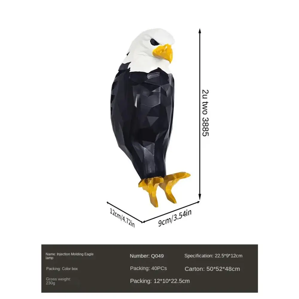 Eagle Shape LED Night Light with Remote Control and Timer - Home & Garden > Lighting > Wall Lights