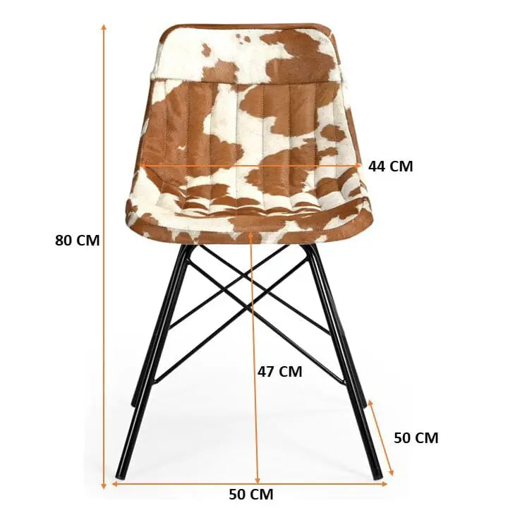 EAMES STYLE COWHIDE CHAIR - Furniture > Sofas > Sofas & Sofa Beds