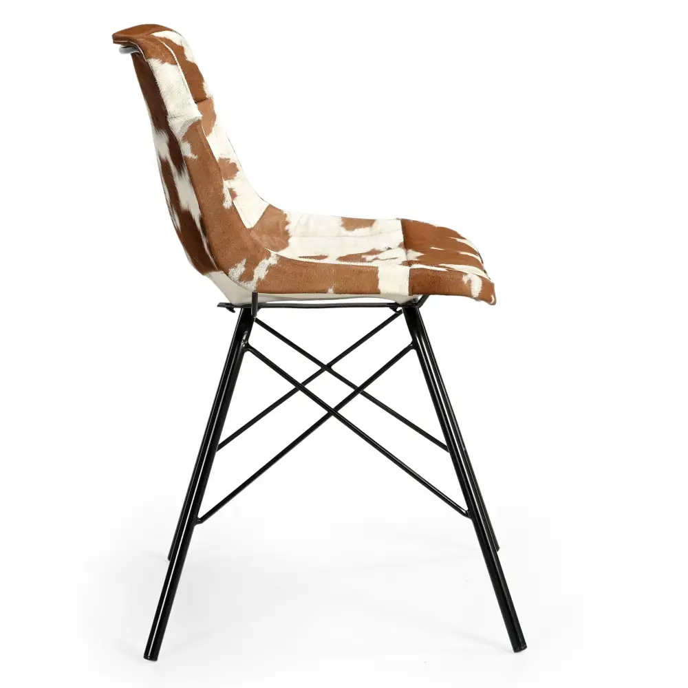 EAMES STYLE COWHIDE CHAIR - Furniture > Sofas > Sofas & Sofa Beds